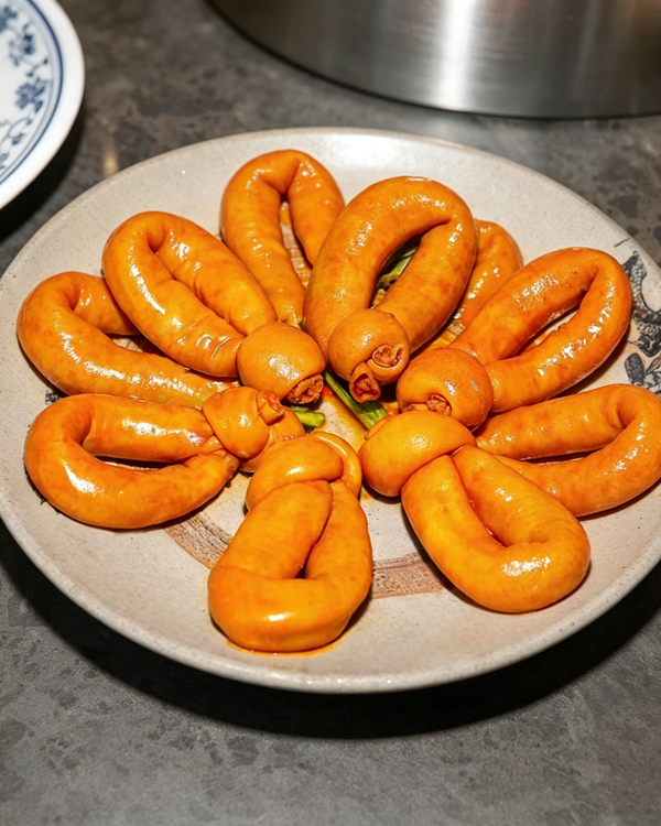 Marinated Coiled Pork Intestine
